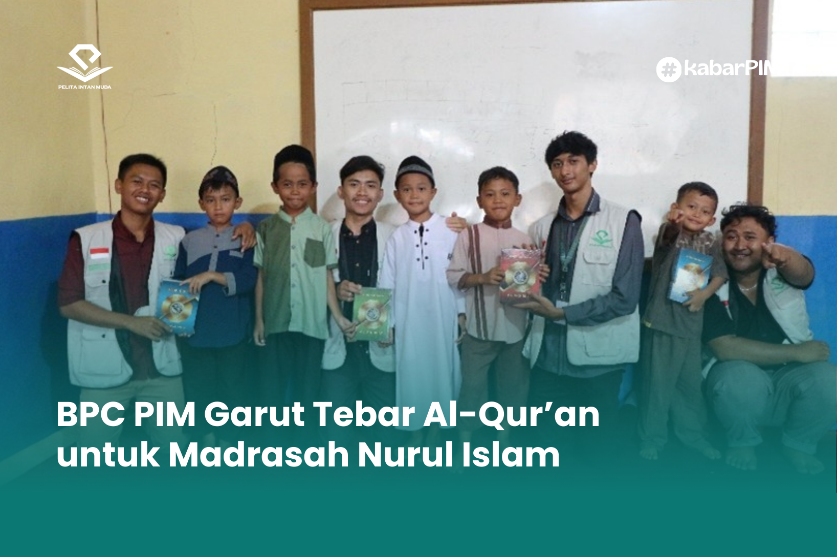 BPC PIM Garut Tebar Al-Qur’an untuk Madrasah Nurul Islam